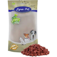 Produktbild von Lyra Pet Pferdefleischwürfel Hundesnack Monoprotein Hypoallergen 1 kg - 1 kg