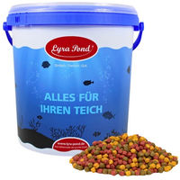 Produktbild von Lyra Pet Pond Allround Koi Mix Fischfutter Color-Enhancing für Fische und Goldfische 10 Liter (3,7 kg) im Eimer