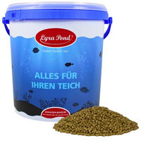 Produktbild von Lyra Pet Pond Koi Beauty Pellets Fischfutter für Teichfische mit Insektenmehl 10 Liter (3,68 kg) im Eimer