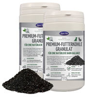 Produktbild von Lyra Pet Premium Pflanzenkohle Granulat für Hunde und Katzen 500 g