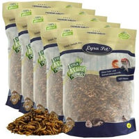 Produktbild von Lyra Pet Protein Boost Insekten Mix Ergänzungsfutter mit Mehlwürmern, Shrimps und Grashüpfern 5 kg - 5 kg