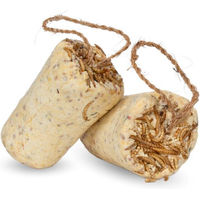 Produktbild von Lyra Pet Protein Boost Körner Riegel mit Mehlwürmern proteinreiches Vogelfutter für Wildvögel 2 x 12 Stück