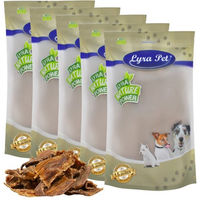 Produktbild von Lyra Pet Rinderdörrfleisch Chips Hundesnack Monoprotein ohne Konservierungsstoffe 5 kg - 5 kg