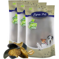 Produktbild von Lyra Pet Rinderhufe gefüllt mit Pansen und Leber Naturbelassener Kausnack für Hunde 45 Stück 5,4 kg - 45 x 120 g