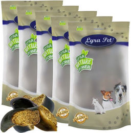 Lyra Pet Rinderhufe gefüllt mit Pansen und Leber Naturbelassener Kausnack für Hunde ohne Farb- und Aromastoffe sowie Konservierungsstoffe 75 Stück – Bild 1 von 9