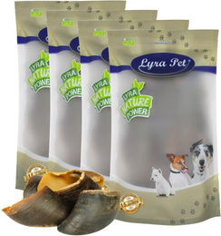 Lyra Pet Rinderhufe Kausnack für Hunde Monoprotein naturbelassen 60 Stück 4,8 kg - 60 x 80 g – Bild 1 von 8
