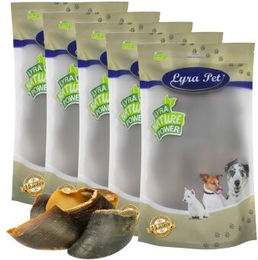 Lyra Pet Rinderhufe Kausnack für Hunde Monoprotein ohne Farb- und Aromastoffe 5,25 kg - 75 x 80 g – Bild 1 von 8