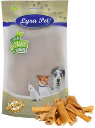 Lyra Pet Rinderkopfhaut Kauartikel für Hunde 1 kg Abschnitte 1-7 cm Monoprotein - 1 kg – Bild 1 von 7
