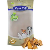Produktbild von Lyra Pet Rinderkopfhaut Kausnack für Hunde Monoprotein 1 kg - 1 kg