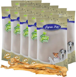 Lyra Pet Rinderkopfhautstangen XXL Kausnack für Hunde Monoprotein ohne Konservierungsstoffe 2,1 kg - 10 x 210 g – Bild 1 von 5