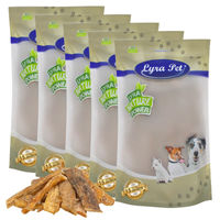 Produktbild von Lyra Pet Rindernackensehnen groß Monoprotein Kausnack für Hunde 5 kg - 5 kg