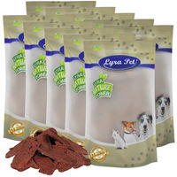 Produktbild von Lyra Pet Rindfleischstreifen Trockenfleisch Kausnack für Hunde Monoprotein ohne Konservierungsstoffe 10 kg - 10 kg