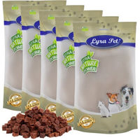 Produktbild von Lyra Pet Rindfleischwürfel Kausnack für Hunde Monoprotein Sensitive 5 kg - 5 kg
