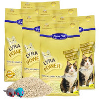 Produktbild von Lyra Pet Tofu Katzenstreu unparfümiert klumpend 15 kg - 15 kg