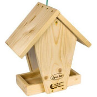 Produktbild von Lyra Pet Vogelhaus Hugos Fly In aus Holz und Plexiglas handgefertigt