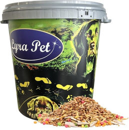 Lyra Pet Wildvogel Streufutter Ganzjährig 10 kg mit 30 L Tonne - 10 kg – Bild 1 von 9