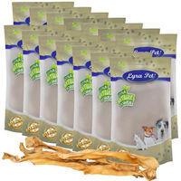 Produktbild von Lyra Pet XXL Rinderkopfhautstangen für Hunde Monoprotein ohne Konservierungsstoffe 15 Stück 3,15 kg - 15 x 70 cm