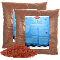 Produktbild von Lyra Pond Color-Enhancing Astax Koi Pellets Fischfutter für Goldfische und Teichfische 2 x 10 Liter (7,4 kg) - 2 x 10 l