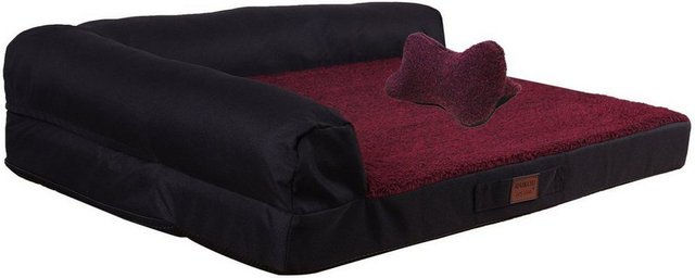 M-Diamant Orthopädisches Hundebett aus Plüsch für Hunde und Katzen Waschbar und Rutschfest – Bild 1 von 3