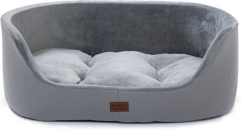 M-Diamant Orthopädisches Hundebett aus Polyester in Grau Größe M – Bild 1 von 3