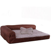 Produktbild von M-Diamant Orthopädisches Hundebett und Katzenbett aus Plüsch Waschbar und Rutschfest