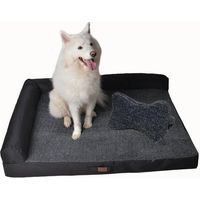 Produktbild von M-Diamant Orthopädisches Hundebett und Katzenbett aus Plüsch Waschbar und Rutschfest