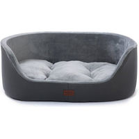 Produktbild von M-Diamant Orthopädisches Hundebett aus Polyester für Senior Hunde mit Rand