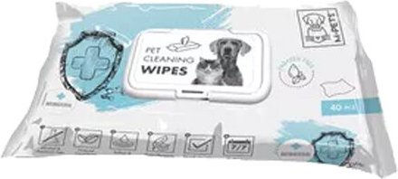 M-Pets Antibakterielle Reinigungstücher 30 Stück 28 x 18 cm – Bild 1 von 2