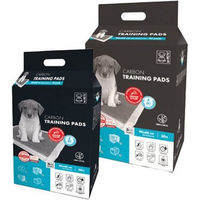 Produktbild von M-PETS Carbon Training Pads Welpenunterlage Schwarz 60 x 60 cm