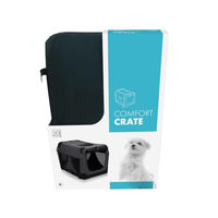 Produktbild von M-PETS Comfort Transportbox für Hunde Größe M aus Stoff in Schwarz oder Grün