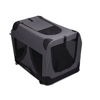 Produktbild von M-PETS Comfort Transportbox für Hunde XXL aus Stoff in Schwarz oder Grün