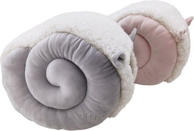 M-PETS Dolly Eco Katzenbett aus Kunststoff Grau 47 x 35 x 30 cm – Bild 1 von 2