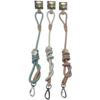 Produktbild von M-PETS Eco Führleine mit Sicherheitsschloss Weiß 150 cm