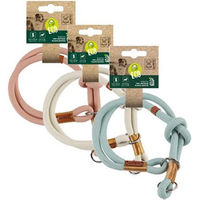 Produktbild von M-PETS Eco Hundehalsband aus Kunststoff Rosa Größe L 1,3 cm x 55 cm