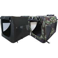 Produktbild von M-PETS Faltbox Transportbox aus Polyester Schwarz