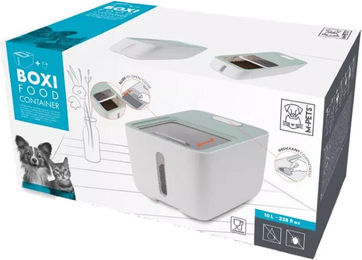 M-PETS Futterbehälter aus Kunststoff Weiß 10L – Bild 1 von 2