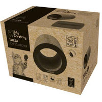 Produktbild von M-PETS Kratzbrett Tulsa aus Pappe Braun 29 x 28 x 38 cm