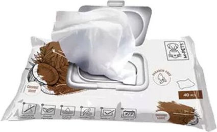 M-Pets Reinigungstücher Coconut 80 Stück – Bild 1 von 2