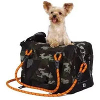 Produktbild von M-PETS Remix 2 in 1 Hundetragetasche aus Oxford-Gewebe Grün Orange Größe S