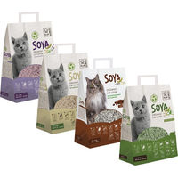 Produktbild von M-PETS Soya Katzenstreu Tofustreu Bio Teearoma 6 kg