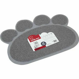 M-PETS Teppich für Katzenstreu und Kratzbäume Grau 3er Set – Bild 1 von 1