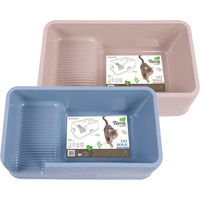 Produktbild von M-Pets Terra Cat Walk Katzenklo Desert Sand aus Kunststoff in Beige