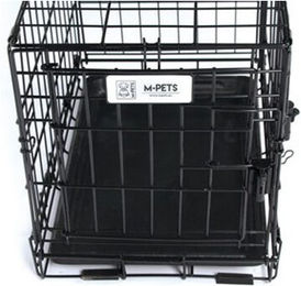 M-Pets Transportbox Reisebank mit 2 Türen Größe L Schwarz 91,5 x 58,5 x 63,5 cm – Bild 1 von 3