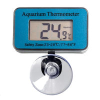 Produktbild von M&S Digitales Reptilien-Aquarienthermometer wasserdicht mit Sauger Blau