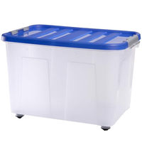Produktbild von M&S Reptilien Aufzucht- und Transportbox aus Kunststoff in Transparent Large 53x35,5x37cm - 75 l