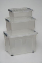 M&S Reptilien Aufzucht- und Transportbox aus Kunststoff transparent Größe S 36x26x18cm - 14 l – Bild 1 von 2