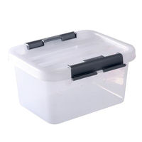 Produktbild von M&S Reptilien Aufzucht- und Transportbox XXS aus Kunststoff transparent - 3 l