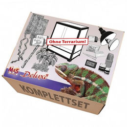 Produktbild von M&S Reptilien Chamäleon Terrarium Komplettset Deluxe