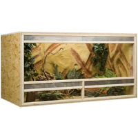 Produktbild von M&S Reptilien Holzterrarium für Echsen Braun 150x80x80cm mit Seitenbelüftung