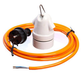 Produktbild von M&S Reptilien Keramikstrahler mit 3 Meter Kabel in Orange